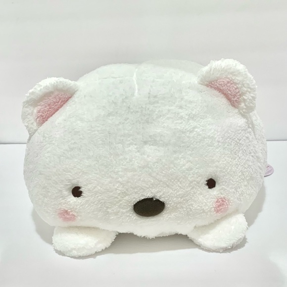 NEW BIG 20” San-X Sumikko Gurashi SS10713 Shirokuma Polar Bear Plush Pillow - Picture 3 of 12